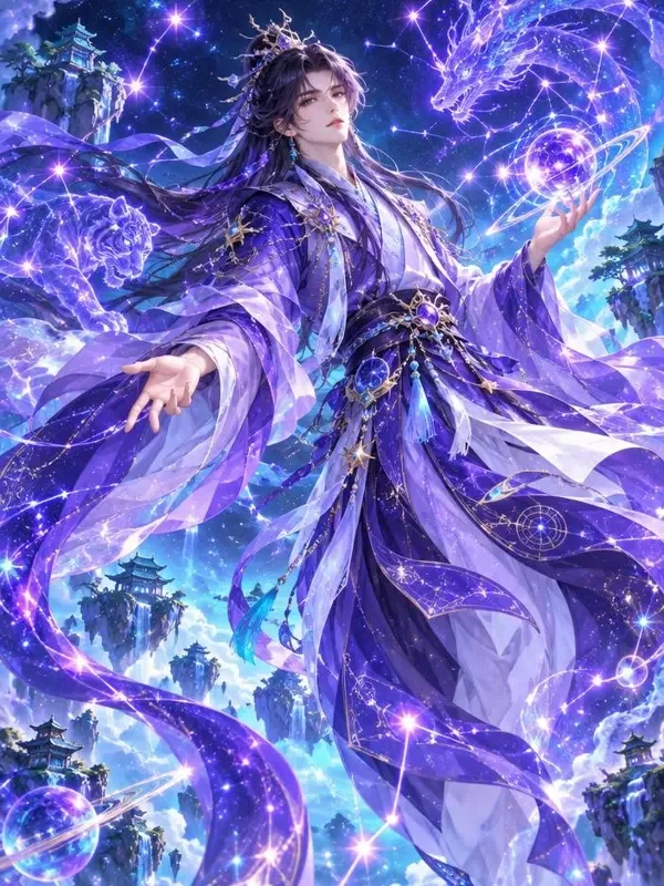 吞天仙尊短剧封面背景图